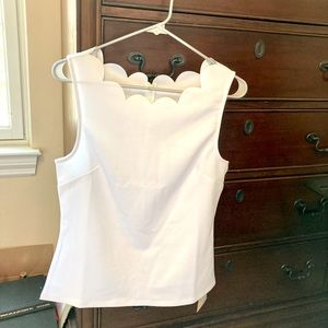 Smak Parlour Bright White Sleeveless blouse, L